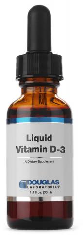 200039-30X Douglas道格拉斯 液体维生素D-3 Liquid Vitamin