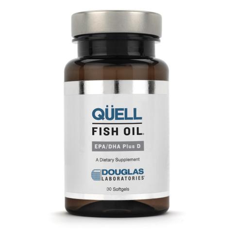 200981-30X Douglas道格拉斯 QÜELL 鱼油 ® - EPA/DHA Plus D 